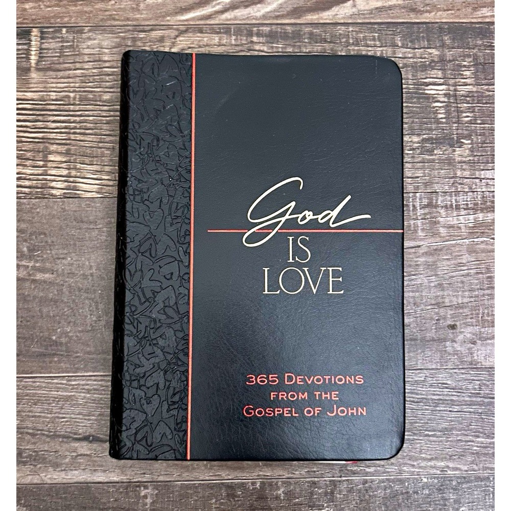 BroadStreet God Is Love 365 Devotions Gospel of John Imitation Leather Simmons